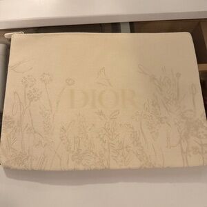 Dior cosmetic pouch